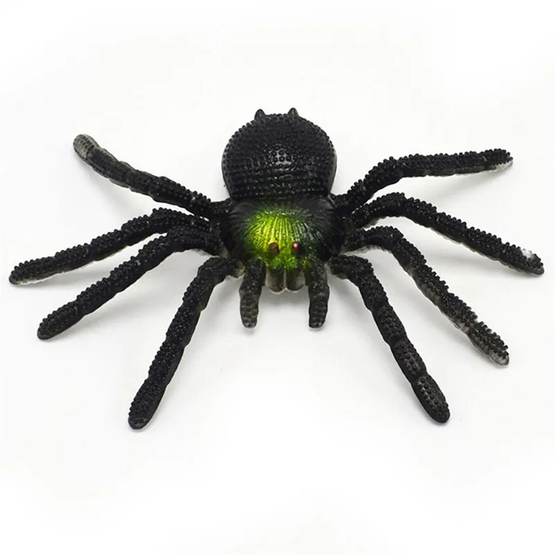 

1Pc Colorful TPR Simulation Big Spider Insects Model Toys Prank Tricky Scary Toys Halloween Props Children's Model Toys