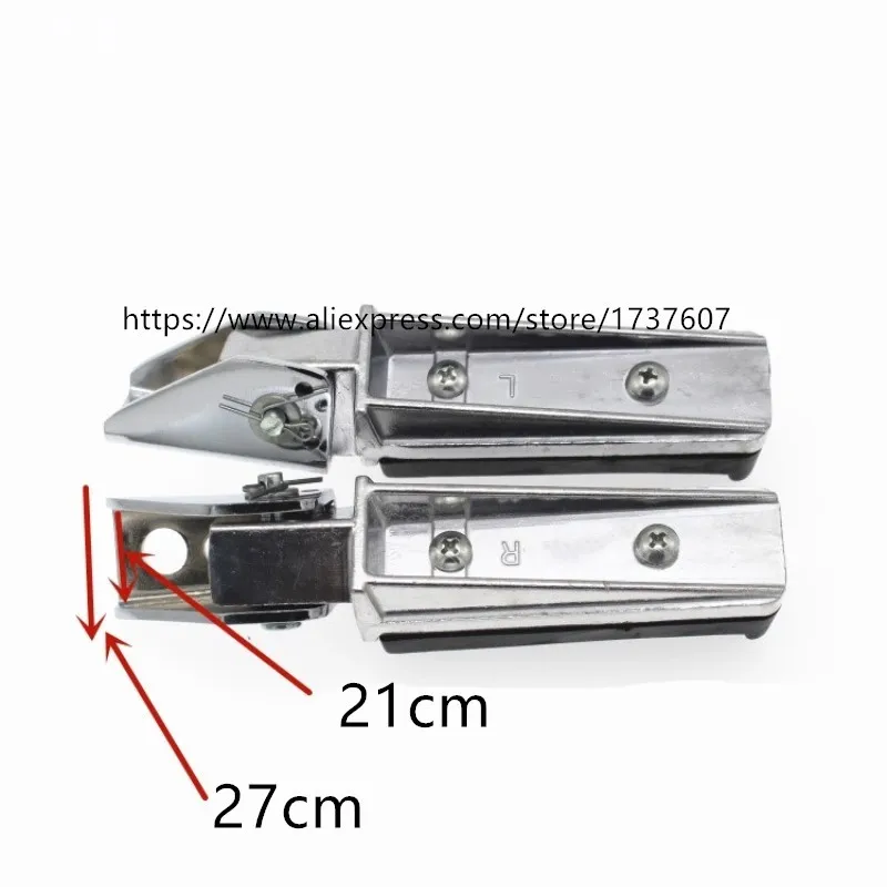 1 пара педаль мотоцикла для QS125-3 GT125EN150 HJ125K-2 подставки для ног