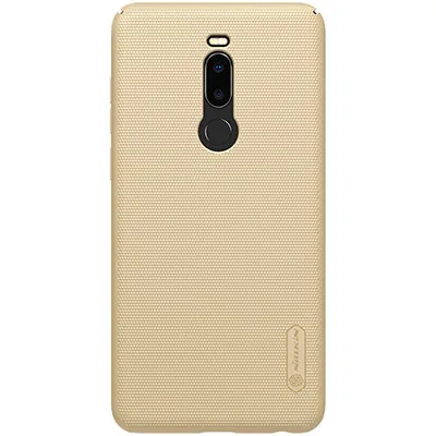 Чехол для телефона Nillkin для Meizu Note 8, матовый защитный чехол для ПК, жесткий пластиковый чехол для Meizu Note 8, чехол для мобильного телефона, сумки - Цвет: gold