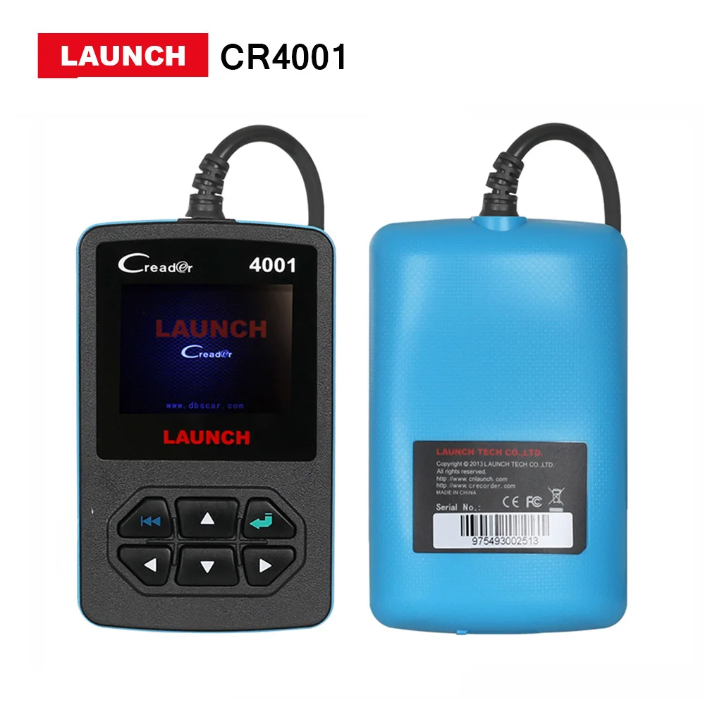 LAUNCH CReader 4001 OBDII/EOBD сканер для чтения кодов Поддержка многоязычного CR4001 диагностический инструмент специфические DTCs такие же, как AUTEL AL319