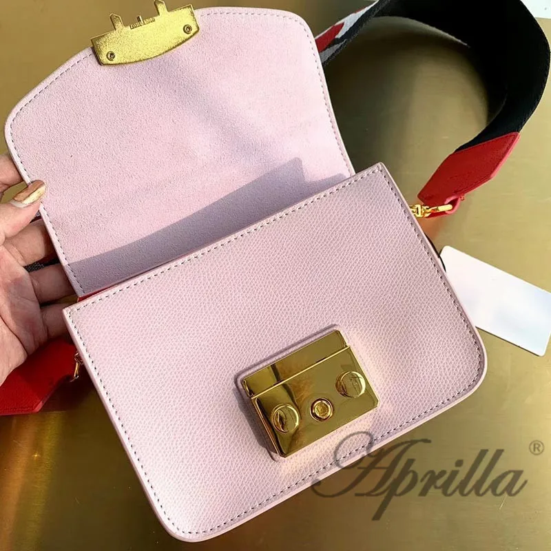 Aprilla, дизайнерские брендовые сумки, 17 см, 21 см, разноцветные, с клапаном, из натуральной кожи, 3 А, качественные сумки, женская сумка на плечо, на цепочке, сумки через плечо, 224