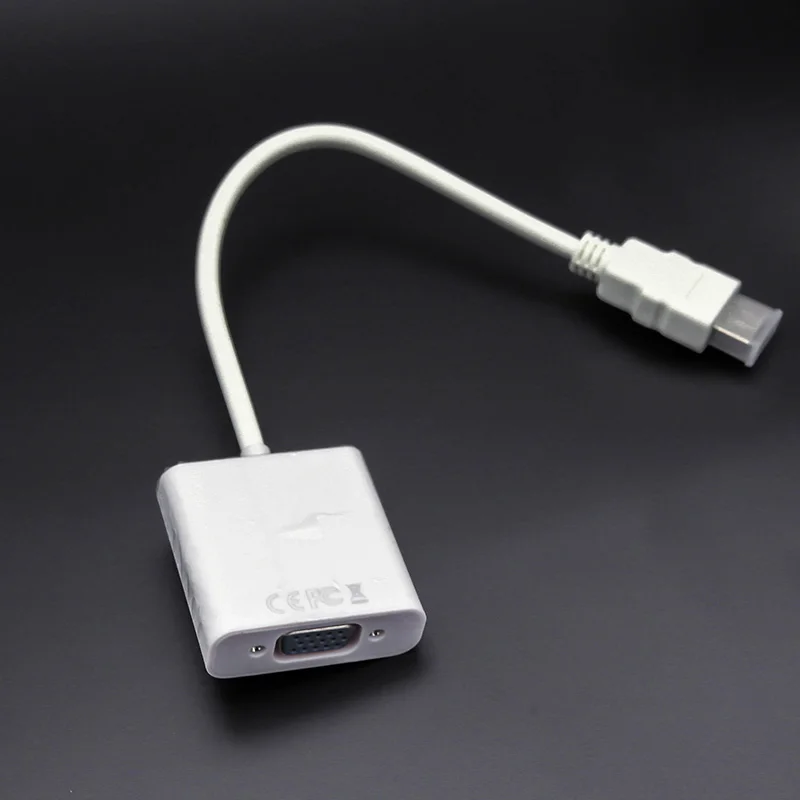 Новый горячий мужской и женский для HDMI2VGA HDMI в VGA с аудио конвертером адаптер
