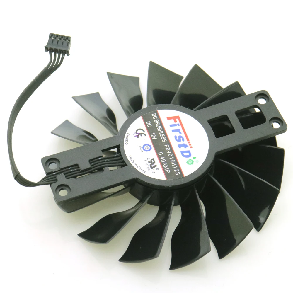 Бесплатная доставка новинка FD9015H12S 12 В 0 40a 87 мм VGA вентилятор для GAINWARD GTX950