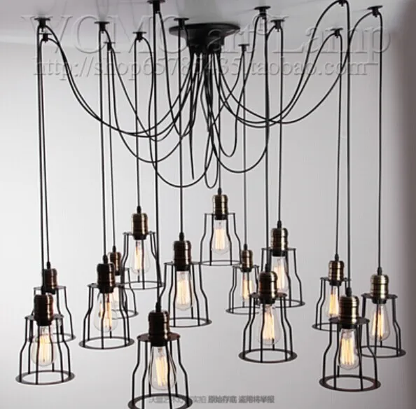 Новый Лофт Сельский промышленный креативный Восстанавливающий американский