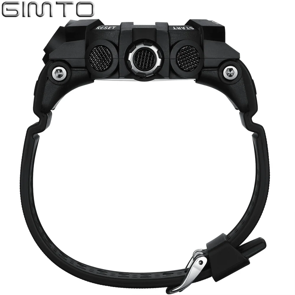 Gimto спортивные часы Мужчины напольный интеллектуальные Шагомер Bluetooth Relogio masculino