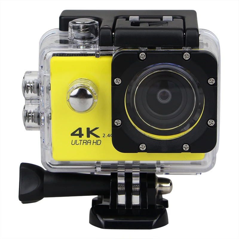 Экшн камера Ultra HD 4k 30 м Водонепроницаемый 2 0 'Экран 1080 P Спортивная Открытый Kamera Wi