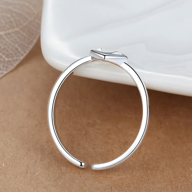 Богемные винтажные Серебристые треугольные кольца для женщин Bijoux Подарочные
