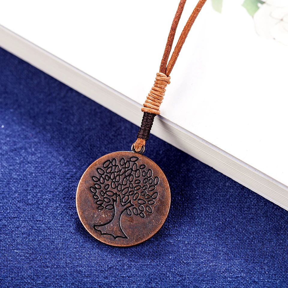 Vintage Tree Pendant statement necklaces & pendants Plant Jewelry Long necklace women collares mujer choker kolye bijoux femme|long necklace|long
