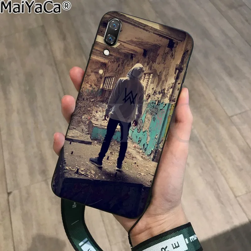 Цветной чехол для телефона MaiYaCa Fade Alan walker Huawei P20Lite P10 Plus Mate10Lite Mate20 P20 Pro Honor10