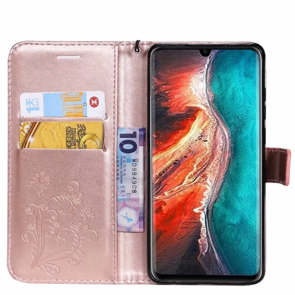 Чехол для телефона Etui Coque huawei P30 Pro Nova 4 Honor V20 чехол Роскошная бабочка кожаный