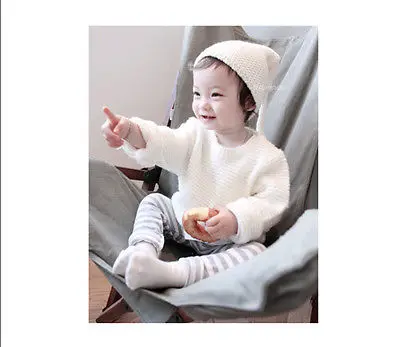 Зимняя детская Шапка-бини теплая Милая вязаная шапка для мальчиков и девочек