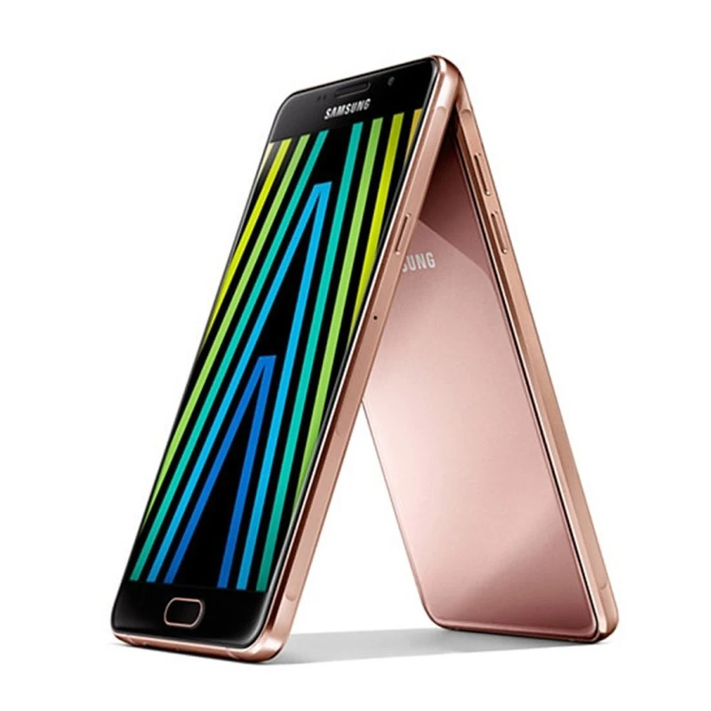 samsung Galaxy A5100 A510F разблокирована 5,2 дюймовый 2Гб Оперативная память 16 Гб Встроенная память Octa Core 13.0MP Камера Android 5,1 мобильный телефон