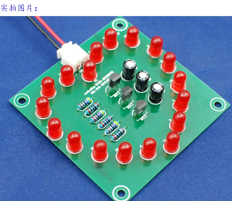 Электронный паяльные наборы в форме сердца diy для начинающих | Игрушки и хобби