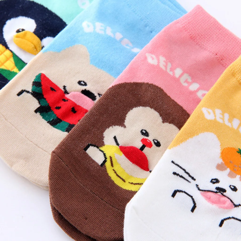 FREE OSTRICH Women Comfortable Sell Like Hot Bear Horse Monkey Penguin Animal Character Socks Soft 2019 Cotton | Женская одежда