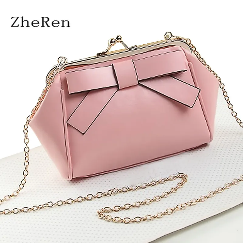 Женщина Сумки 2016 Пакета Модные Плеча для Женщин Конфеты Цвет Мини Crossbody Девочек