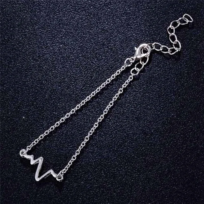 Медицинский Браслет ЭКГ стетоскоп сердцебиение браслеты для женщин мужчин