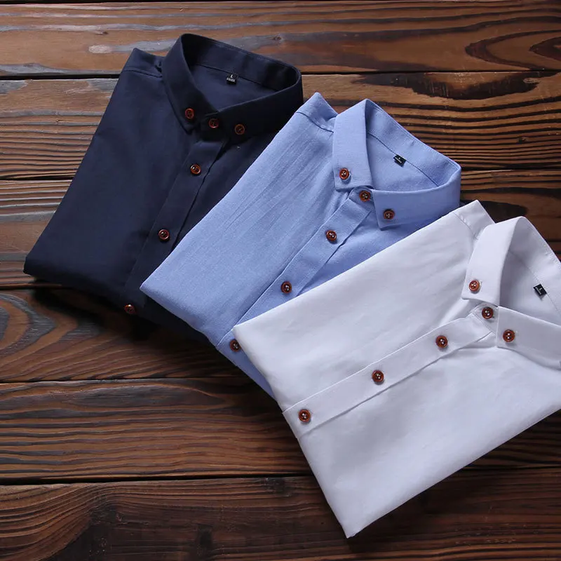 Рубашка с длинными рукавами для мужчин новые модные дизайнерские Camisa мужская