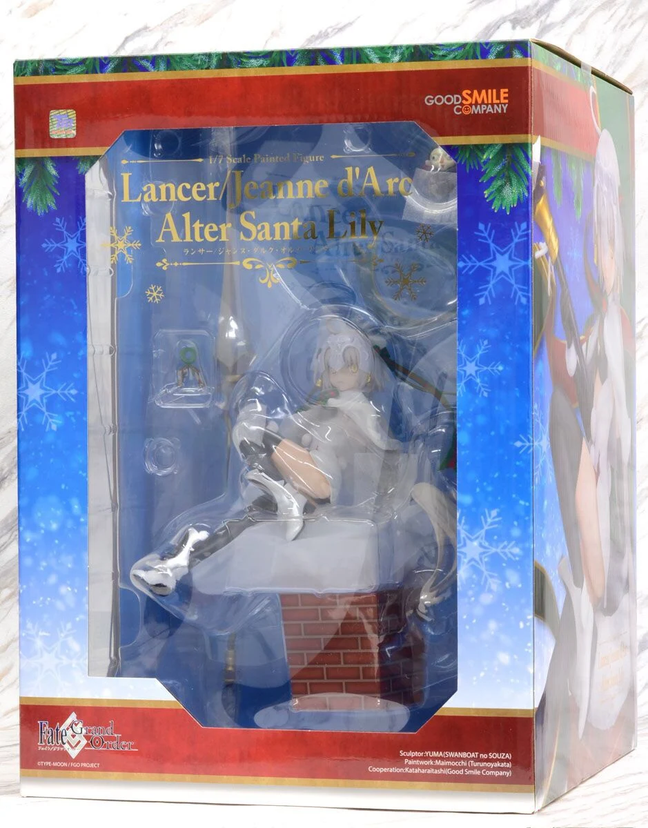Game Fate Grand Order FGO глюк альтер Брэндер/жанд д 'Арк Санта лилия Рождество Ver. Фигурки