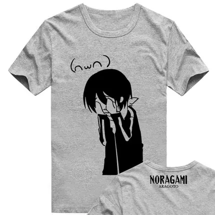 10 Горячие Noragami футболка aragoto воздухопроницаемость аниме Ято Kami Косплэй хлопок короткий рукав футболки для девочек - Цвет: 10