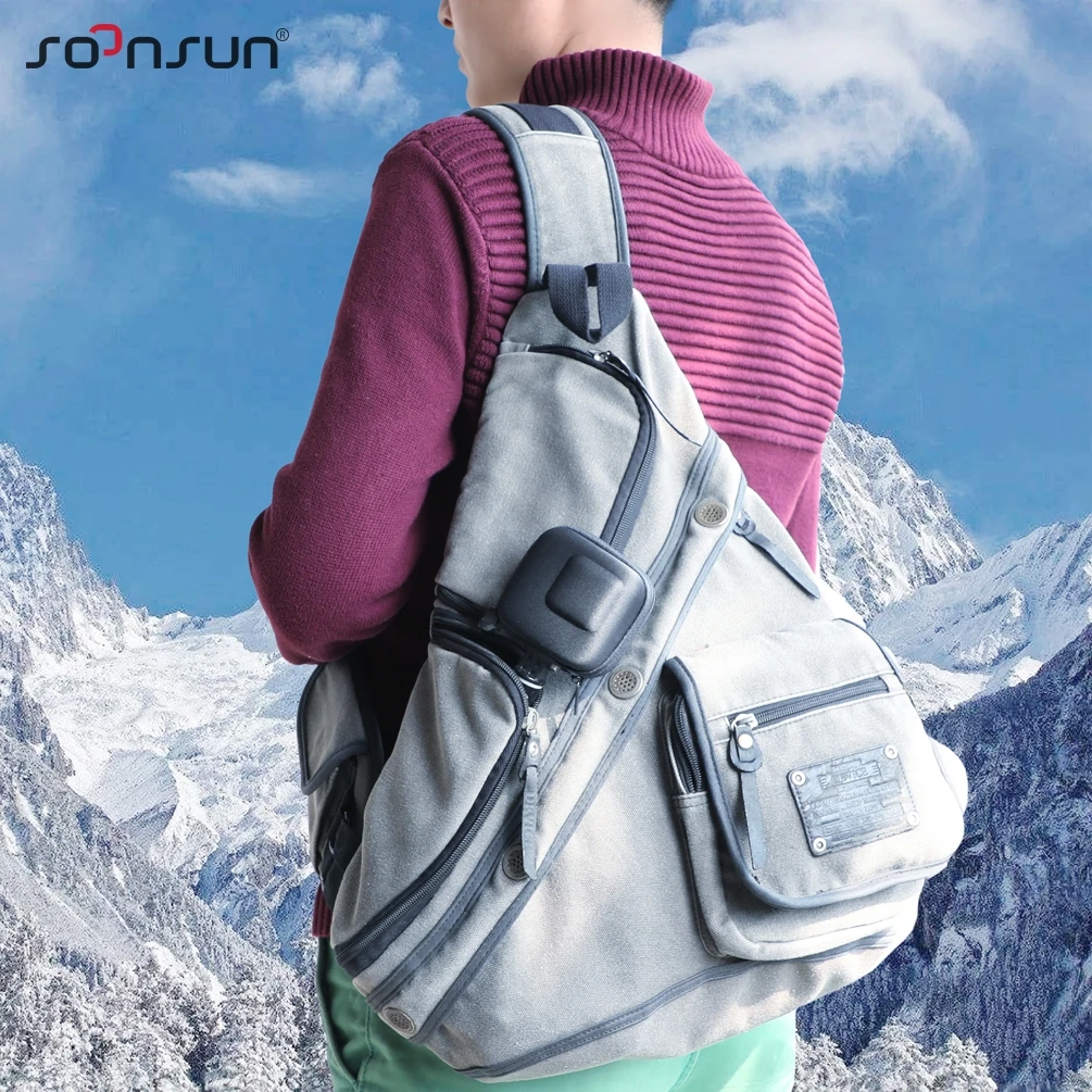 Компактный мини чехол SOONSUN для камеры портативный защитный сумка хранения GoPro Hero 9