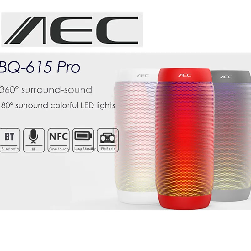 AEC BQ-615 pro Портативная колонка беспроводной динамик Bluetooth Компьютер Вибрационный