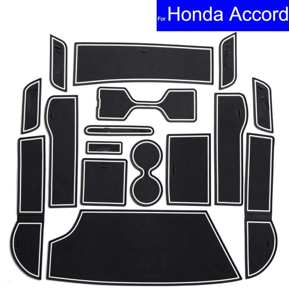 Противоскользящие коврики для автомобильных ворот ковров держатель чашки Honda