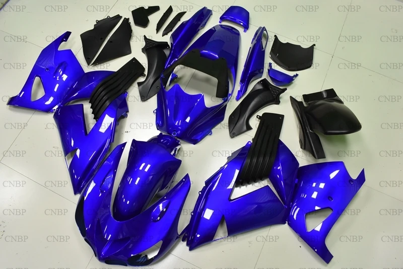 Обтекатели ZZ R1400 2006 2011 для Kawasaki Zx14r 2008 обтекатель из АБС пластика ZZR 1400 синий черный