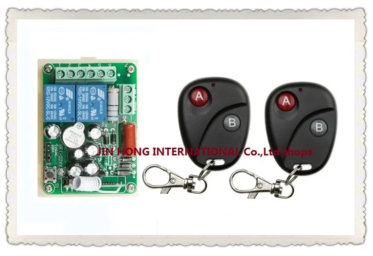 Новый AC220V 2CH RF беспроводной пульт дистанционного управления Система teleswitch