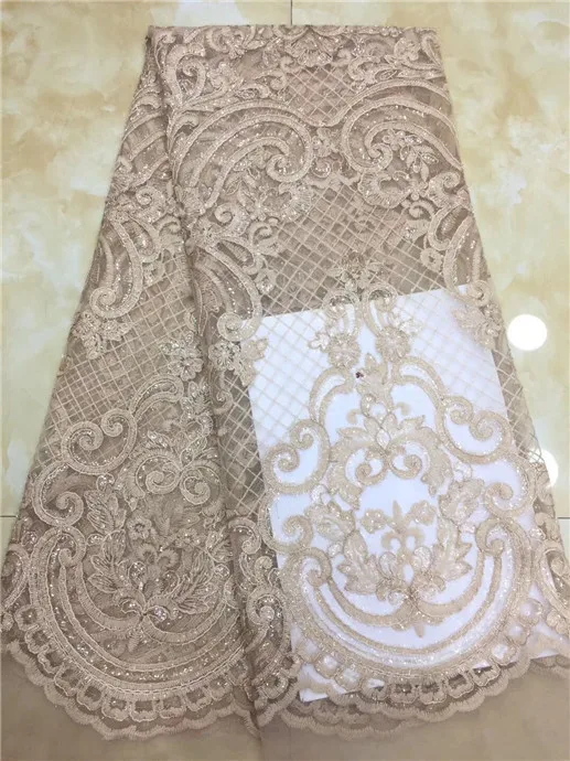 African Handcut Lace organza Fabric with sequins Latest French fabric Pink white blue(XZS-4-19 | Дом и сад