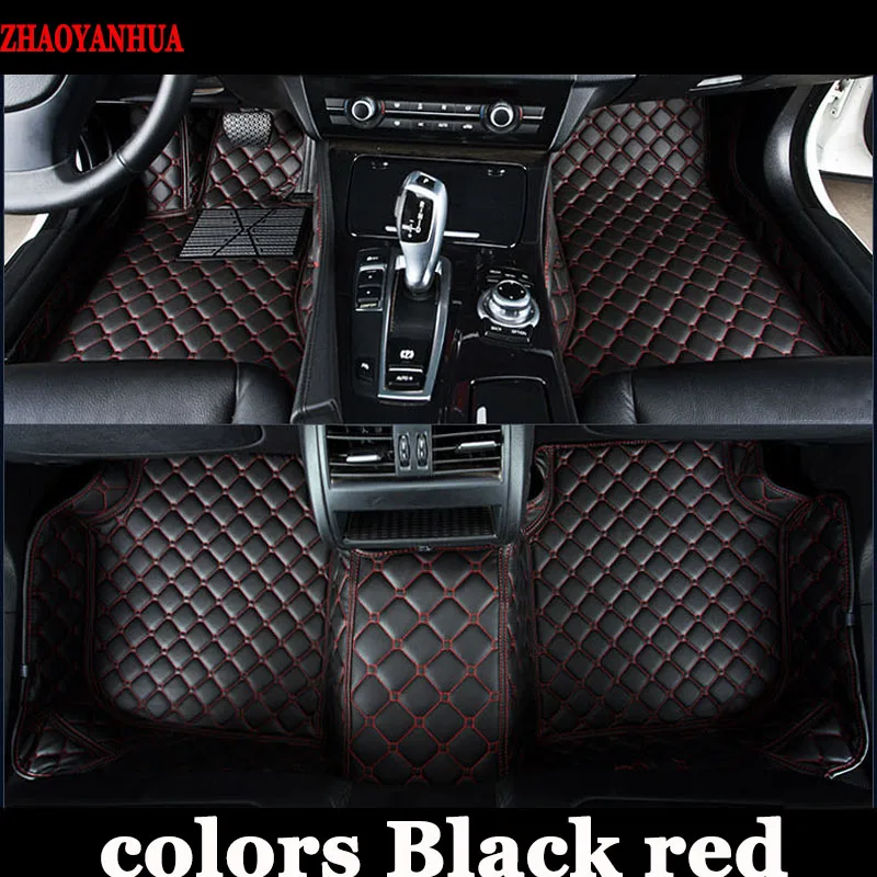 

ZHAOYANHUA Car floor mats for Mercedes Benz GLA CLA GLK GLC G ML GLE GL GLS A B C E S W204 W205 W211 W212 W221 W222 W176 liners