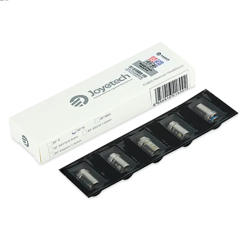 10 шт. Joyetech EGO AIO катушка Cubis BF 0.5 Ом/0.6ом/0.2 Ом/1 Ом/1.5ом SS316 для CUBIS/ AIO/кубический