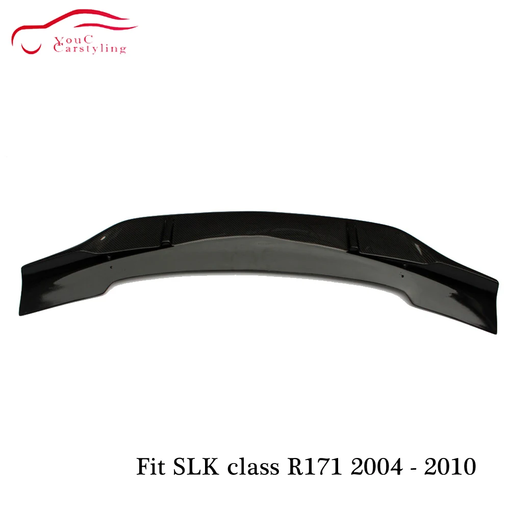 R171 спойлер из углеродного волокна задний багажник загрузки для Mercedes SLK class 2004-2010