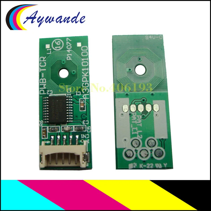 4 x IUP22 IUP-22 IUP 22 совместимый для Konica Minolta C3350 3850 C 3350 C 3850 Фотобарабан чип изображения Картридж Комплект сброса чипа