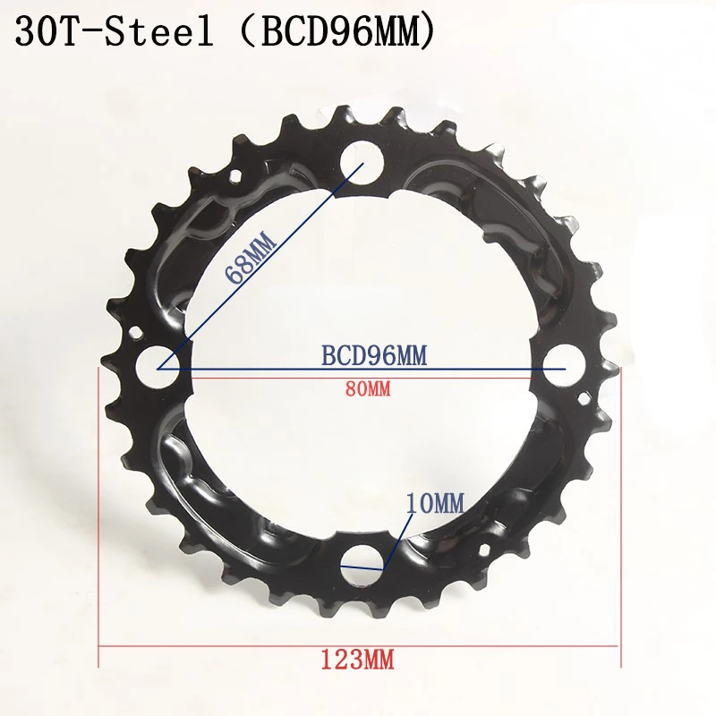 40T30T22 7/8/9 скоростные горные велосипеды MTB шатун для дорожного велосипеда диск цепь