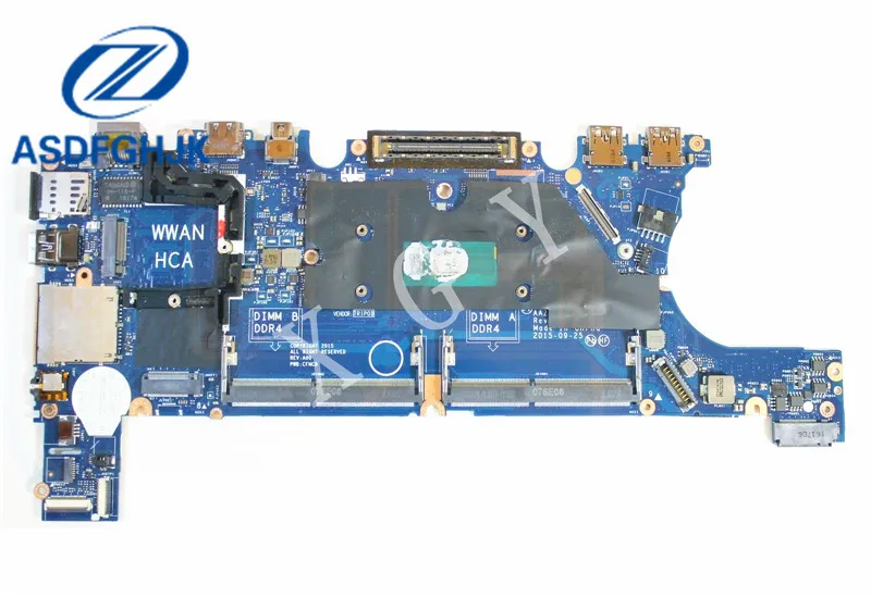Материнская плата для ноутбука LA C451P Dell Latitude E7270 материнская 0DTF3 00DTF3 CN i5 6200U 2 3 ГГц