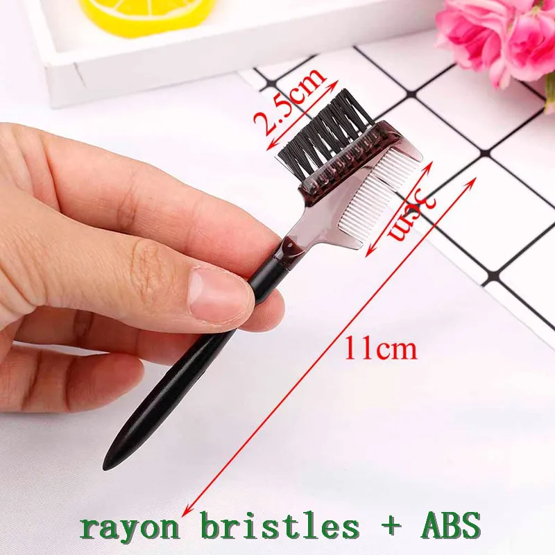 

1pc 11*2.5*3cm double-sided brush Eyelash Brush Makeup Set Cosmetic Makeup Tools