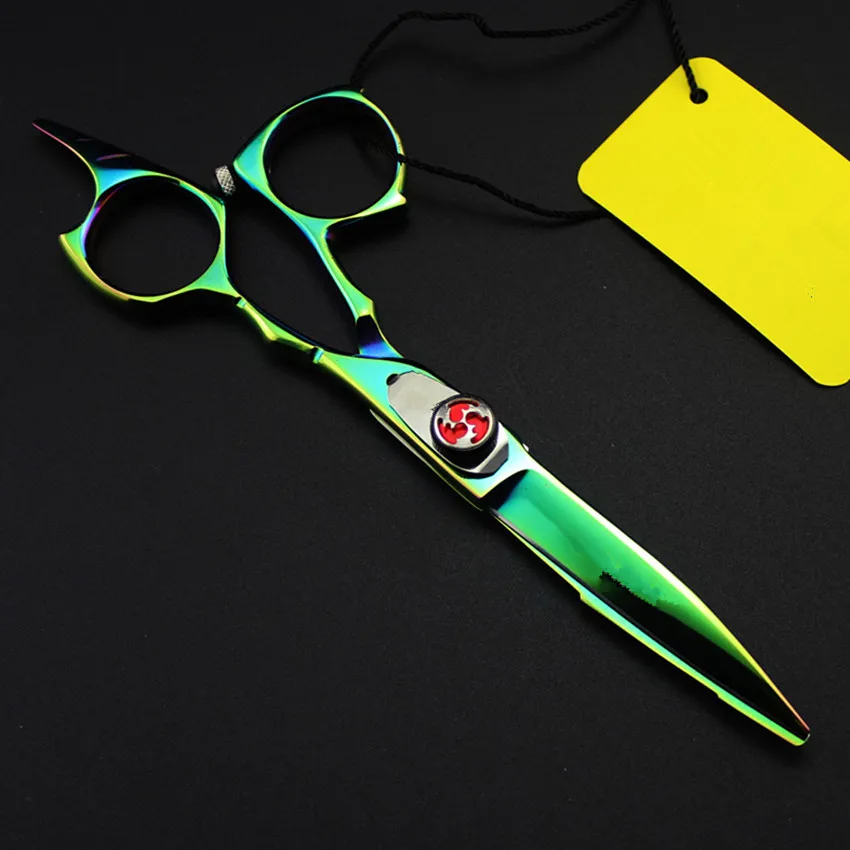 

5.5 inch Cutting Thinning Styling Tool Hair Scissors Stainless Upscale Salon Hairdressing Shears Regular Flat Teeth Blades