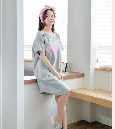 Letter Fashion Cotton Maternity Dresses Spring Pregnant Women Big Yard Fat Free Shipping YL-73 | Мать и ребенок