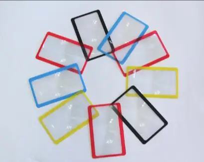 Функциональное красочное 3х увеличительное стекло для чтения ZY ручная работа