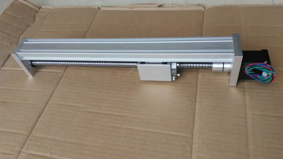 50-1000 mm CNC Linear Module Guide Ball Screw Stage Rail Motion Slide Table linear guide module | Guides