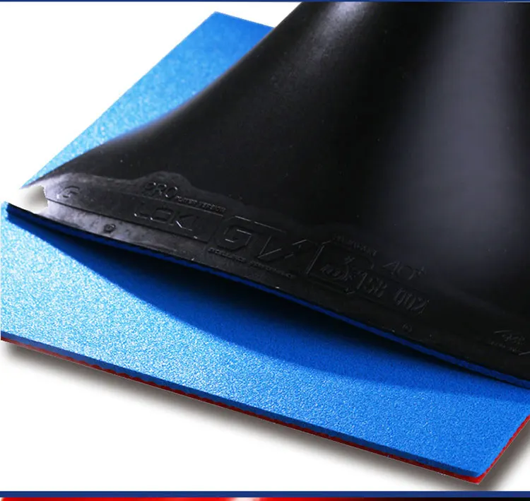 ITTF одобренный Ван Хао Локи GTX PRO 40 + синяя губка для торта stacky Speed резина