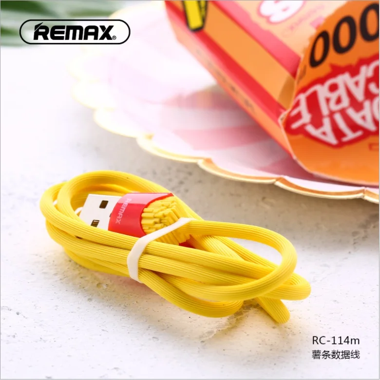 Кабель для передачи данных серии remax chips Android/IP7/8/type-c из ПВХ 1 м 2 4 А модный