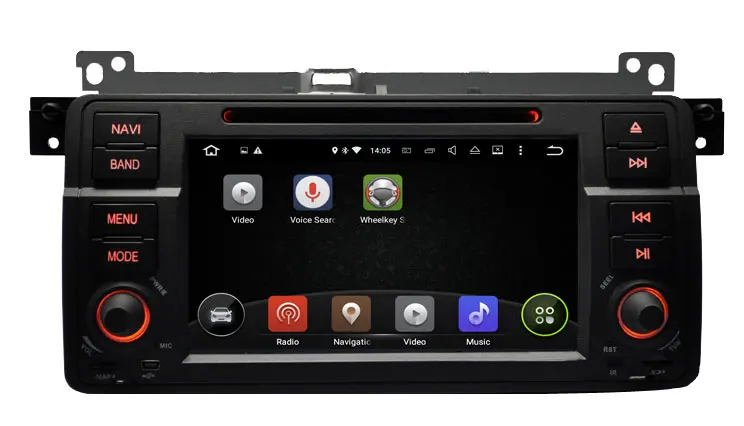 Автомобильная Мультимедийная система Android 9 0 с Bluetooth DVD Sat GPS Навигатором для BMW E46 M3