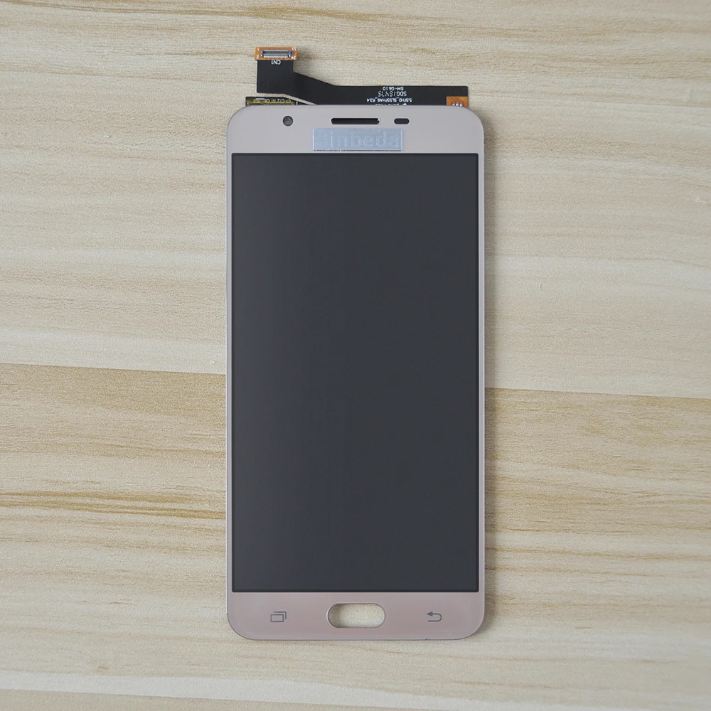 Sinbeda супер AMOLED ЖК экран для SAMSUNG GAlAXY J7 Prime G610 G610F G610K G610L дисплей кодирующий