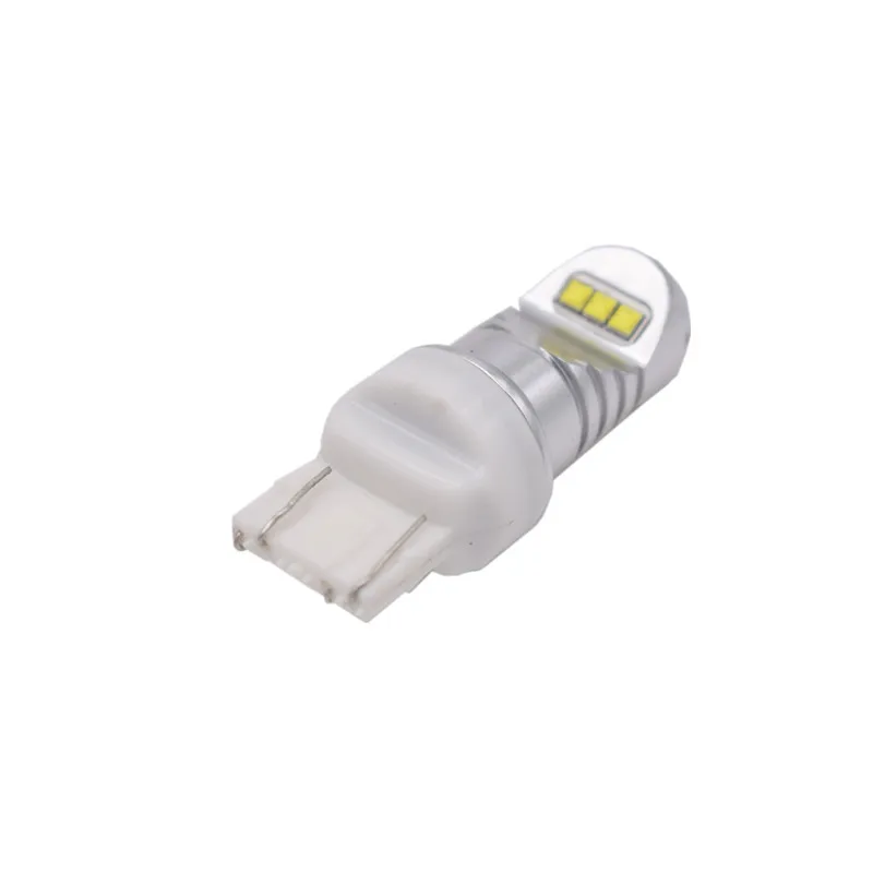2 шт. T20 7443 W21/5 Вт 6SMD светодиодный лампы Cr ee чип автомобилей Лампа фонарь тормозная