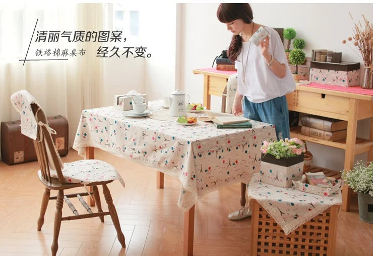 Скатерть HBZ23 для стола льняная скатерть натуральная искусственная прямоугольная