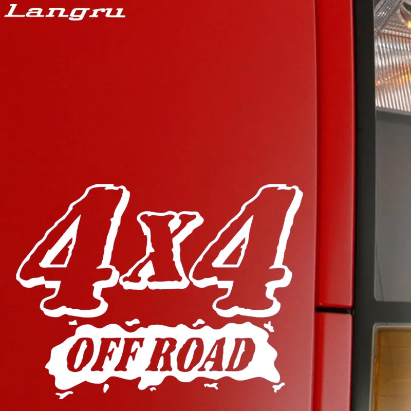 Langru 2017 Hot Sale Car Stying 4x4 Vinyl Graphics Decals Fashion Body Stickers Accessories Jdm | Автомобили и мотоциклы