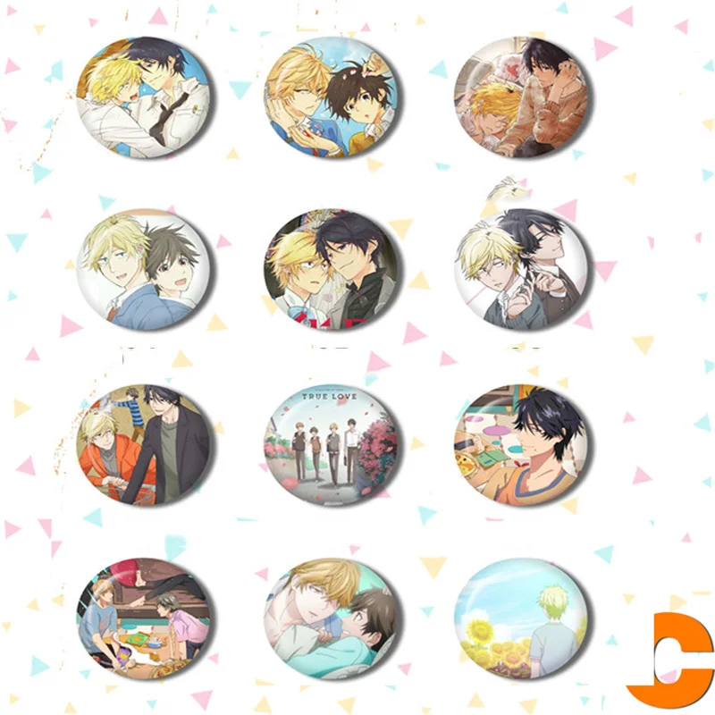 Акриловые стили BL Hitorijime My Hero Ooshiba Kousuke Setagawa Masahiro Cool Boys Badge Брошь на рюкзак|pin badge|badge