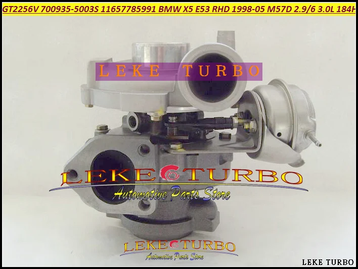 GT2256V 700935 5003S 0002 0006 11657785991 7785991B 7785991 Turbo для BMW X5 E53 98 M57D M57 RL 2.9L 3.0L|turbo turbo turbo|turbo gt2256vturbo bmw