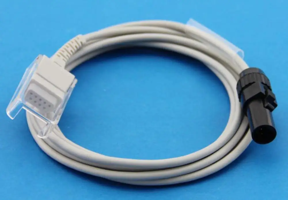 7pin Datex ohmeda Spo2 кабель удлинитель датчика Ohmeda 3700 3760 3800 Oxicap Hyc 7pin&gt DB9F Кабель адаптер 2 1
